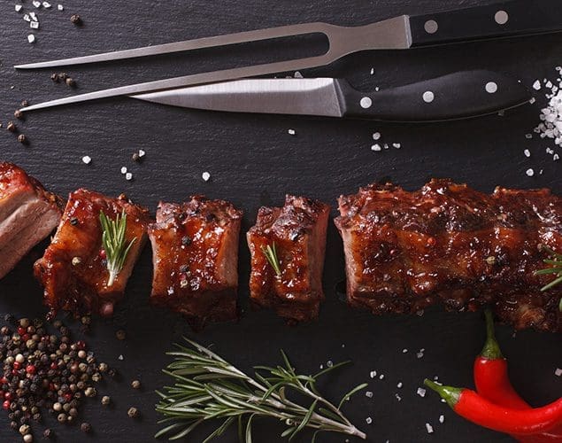Smoked Back Ribs