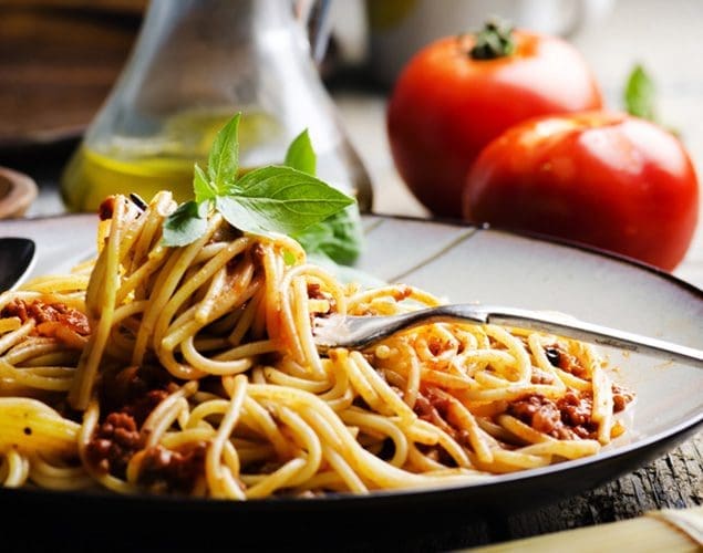 Plate Of Bolognese