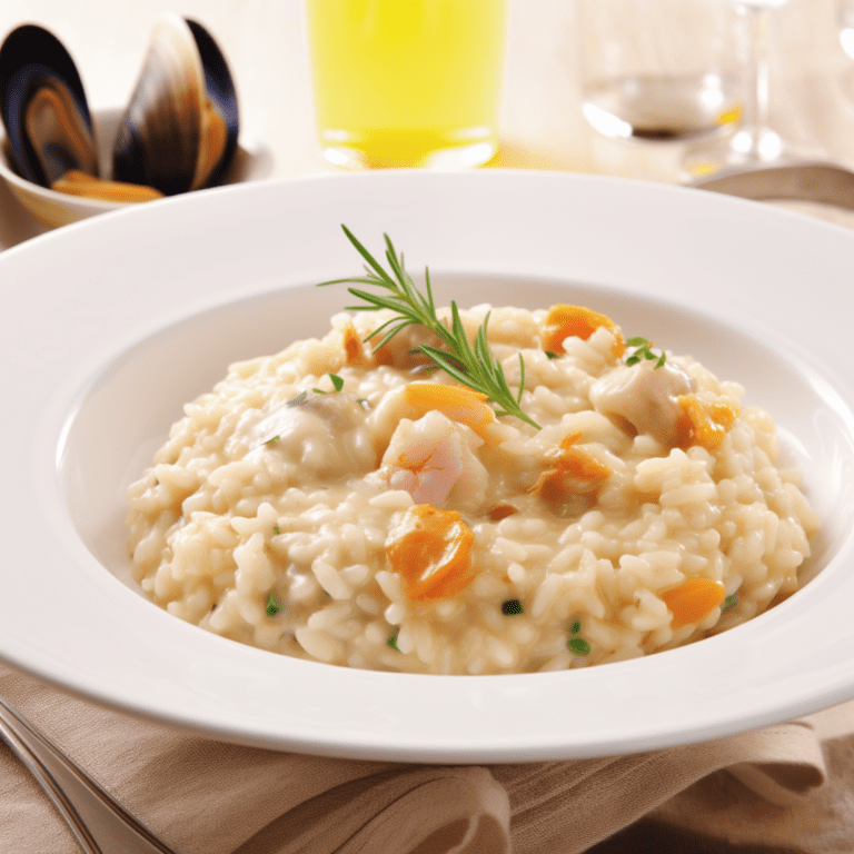 Creamy Seafood Risotto