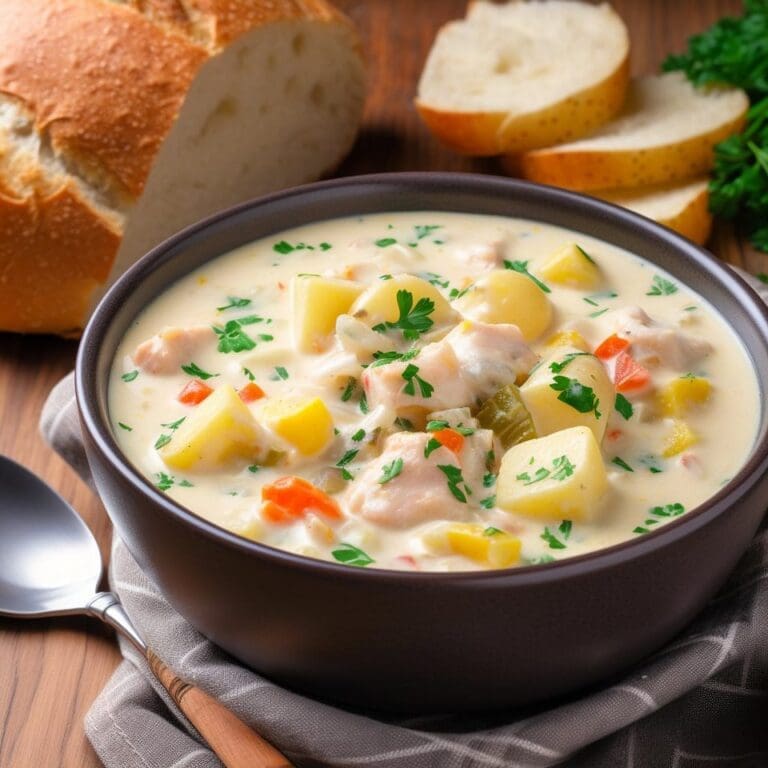 After the "George Panetta One-Pot Clam Bake" Chowder