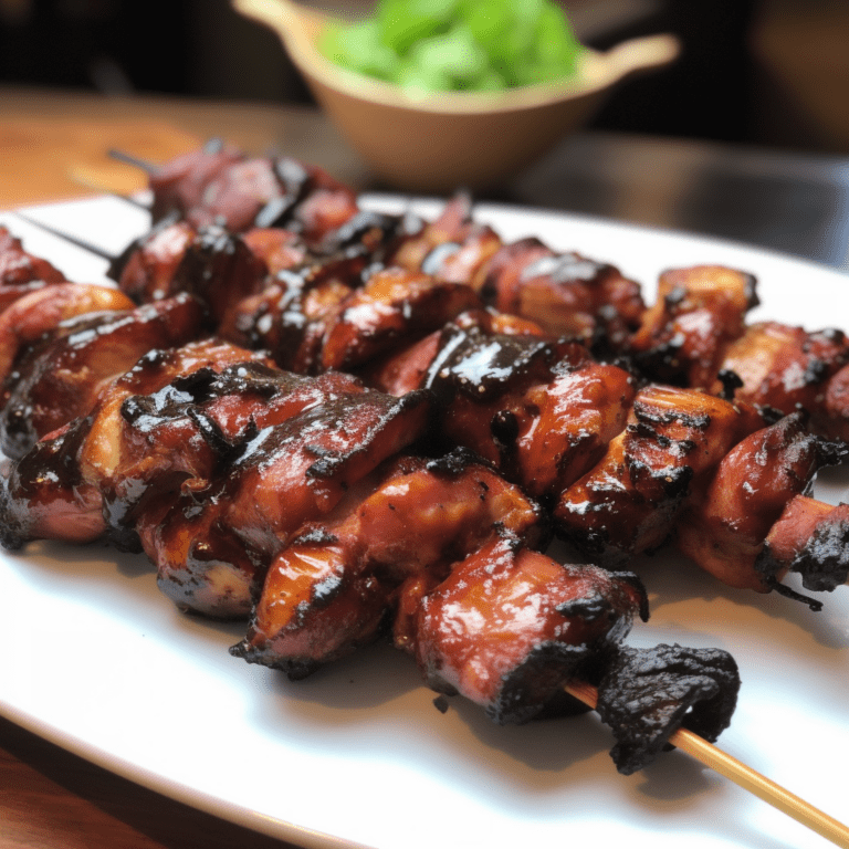 Charcoal-Grilled Barbecued Chicken Kebabs2