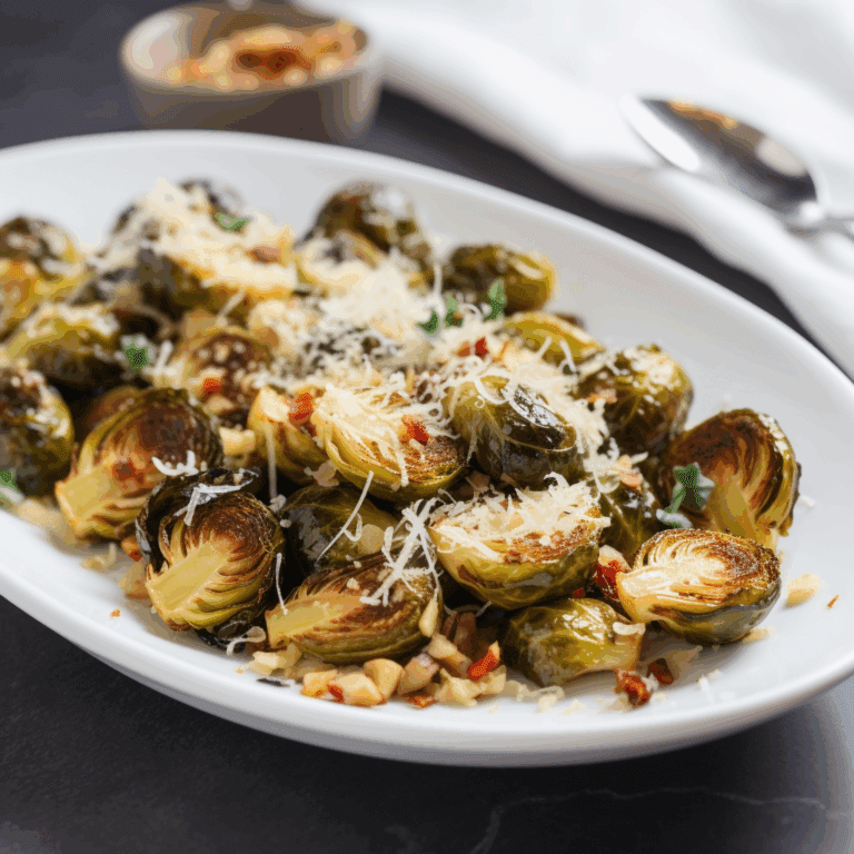 Brussels Sprouts, Roasted with Garlic, Red Pepper Flakes, and Parmesan2