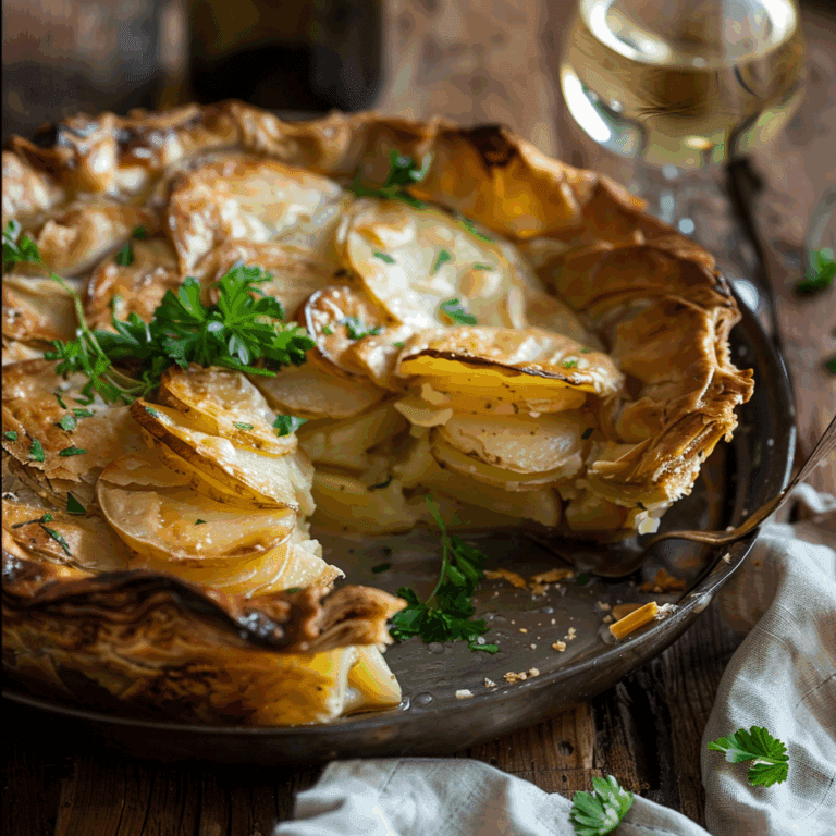 French Potato Pie