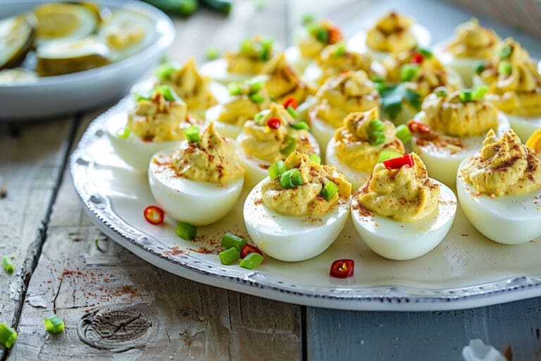 Traditional Southern Deviled Eggs