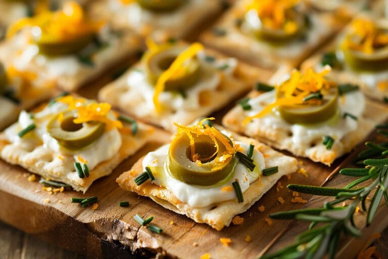 Triscuit, Zesty Jack & Olives