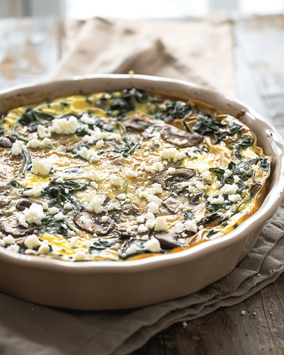 Bonnie P's Spinach Quiche