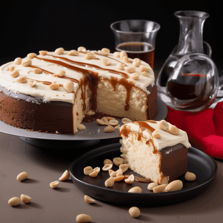 Peanuts & Cola Poke Cake