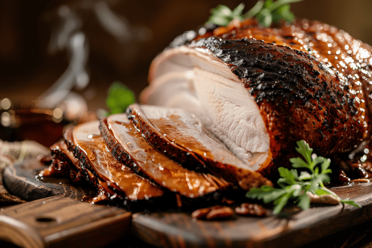 Honey Butter Smoked Turkey Breast