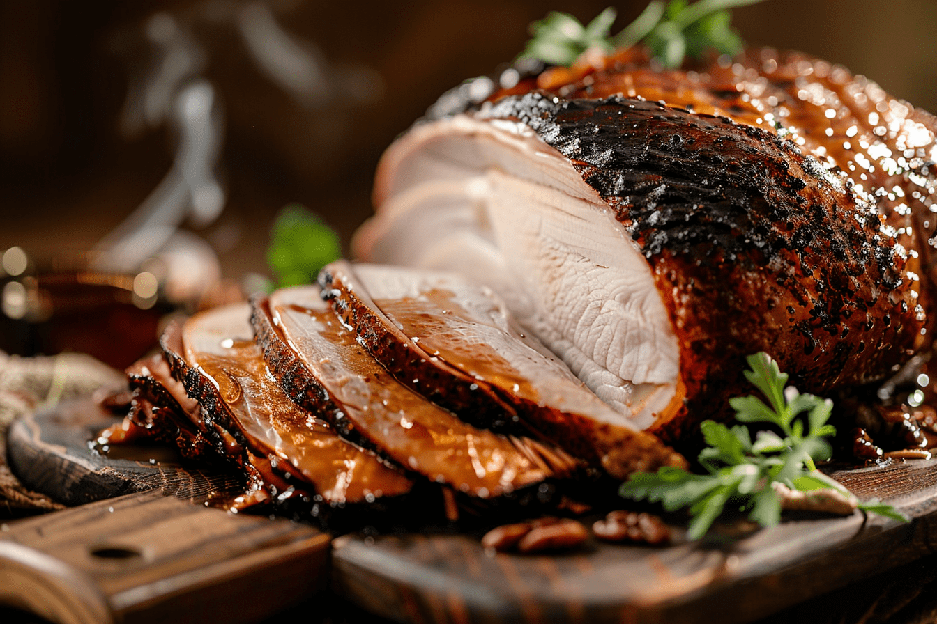 Honey Butter Smoked Turkey Breast