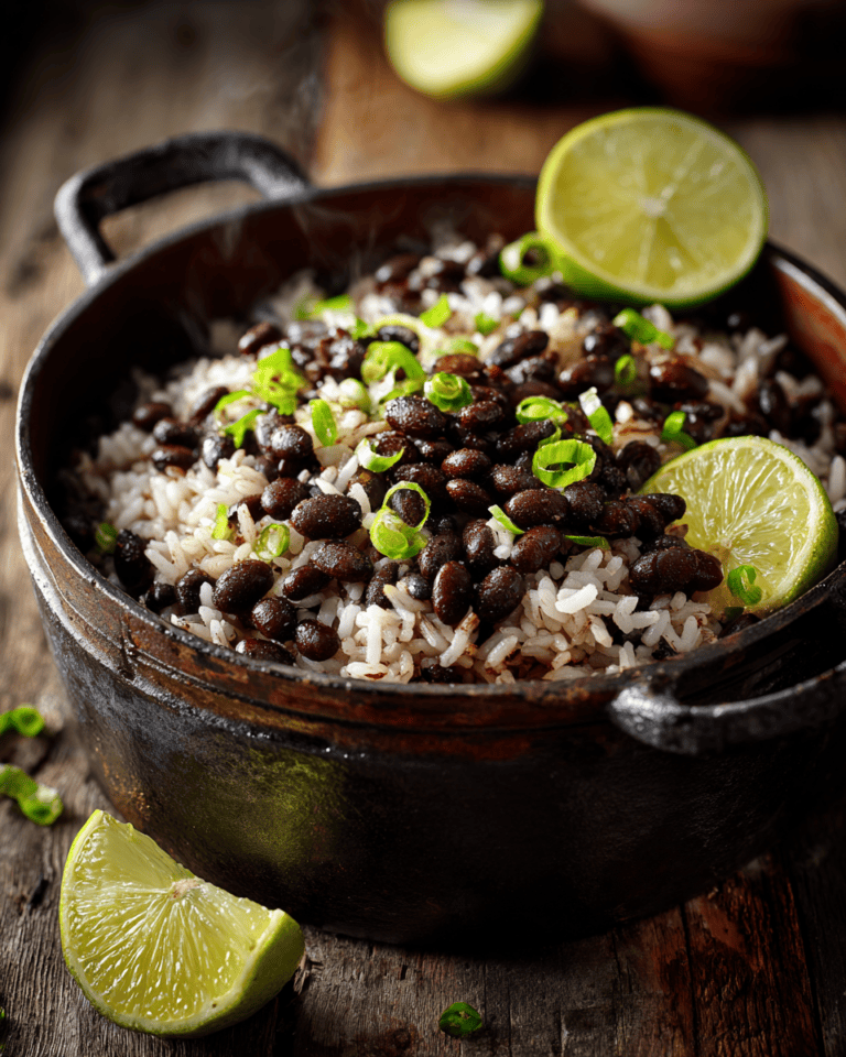 Cuban-Style Black Beans and Rice (Moros y Cristianos)